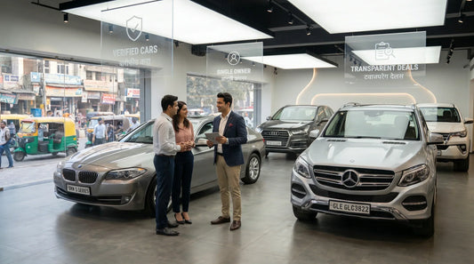 karol bagh car showroom cars display