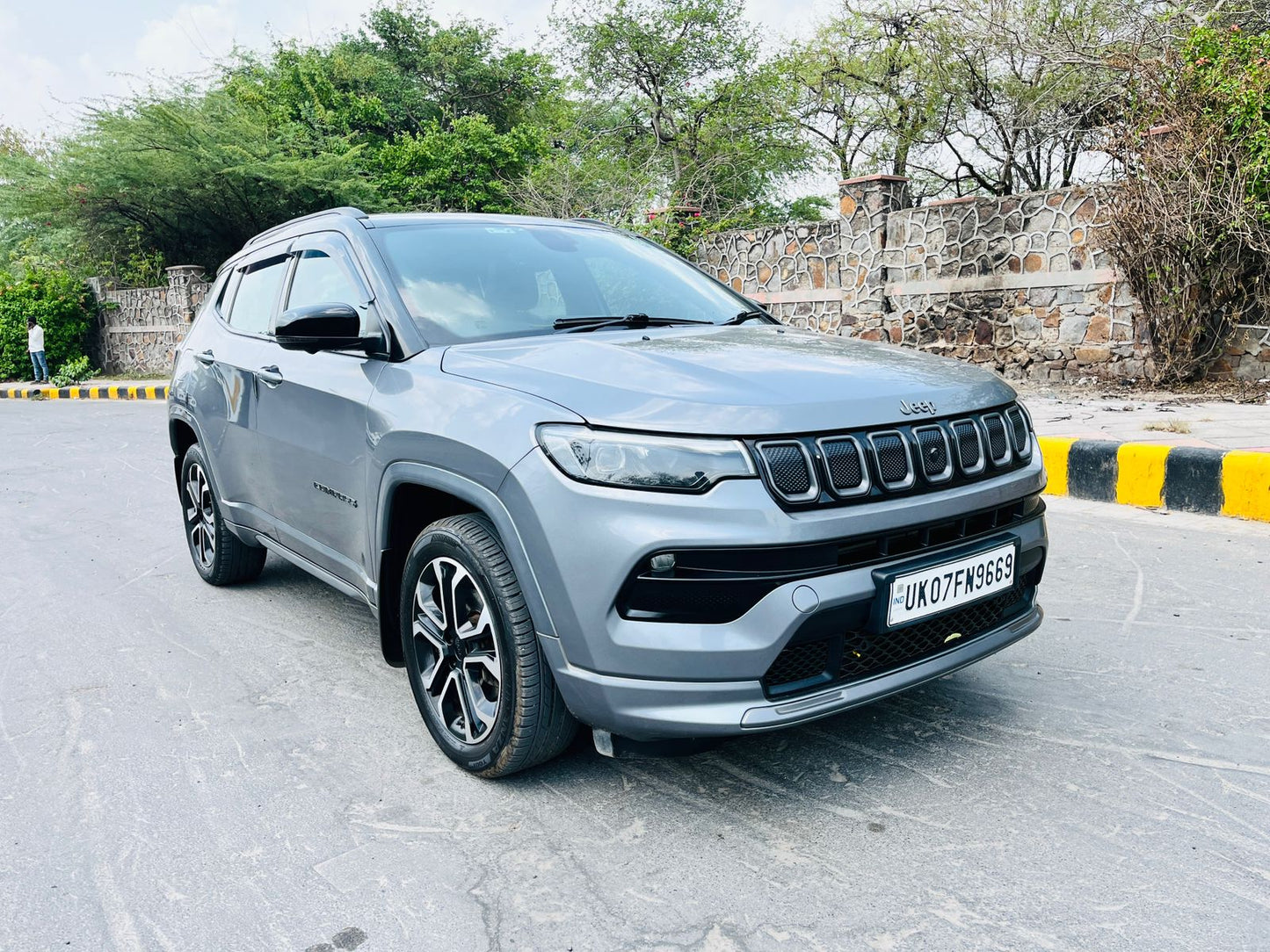 2023 Jeep Compass S Optional 4x4 Automatic Diesel | Panoramic Sunroof | 1st Owner | September 2023 Model | Silver Colour | UK Registration | Premium SUV in Karol Bagh Delhi