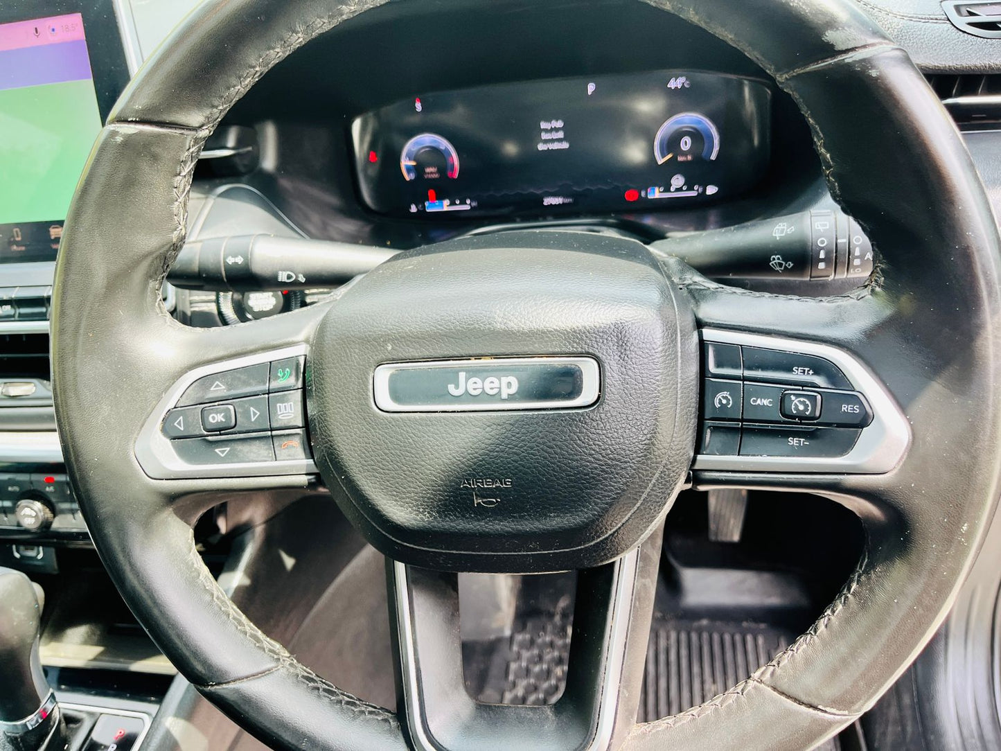 2023 Jeep Compass S Optional 4x4 Automatic Diesel | Panoramic Sunroof | 1st Owner | September 2023 Model | Silver Colour | UK Registration | Premium SUV in Karol Bagh Delhi