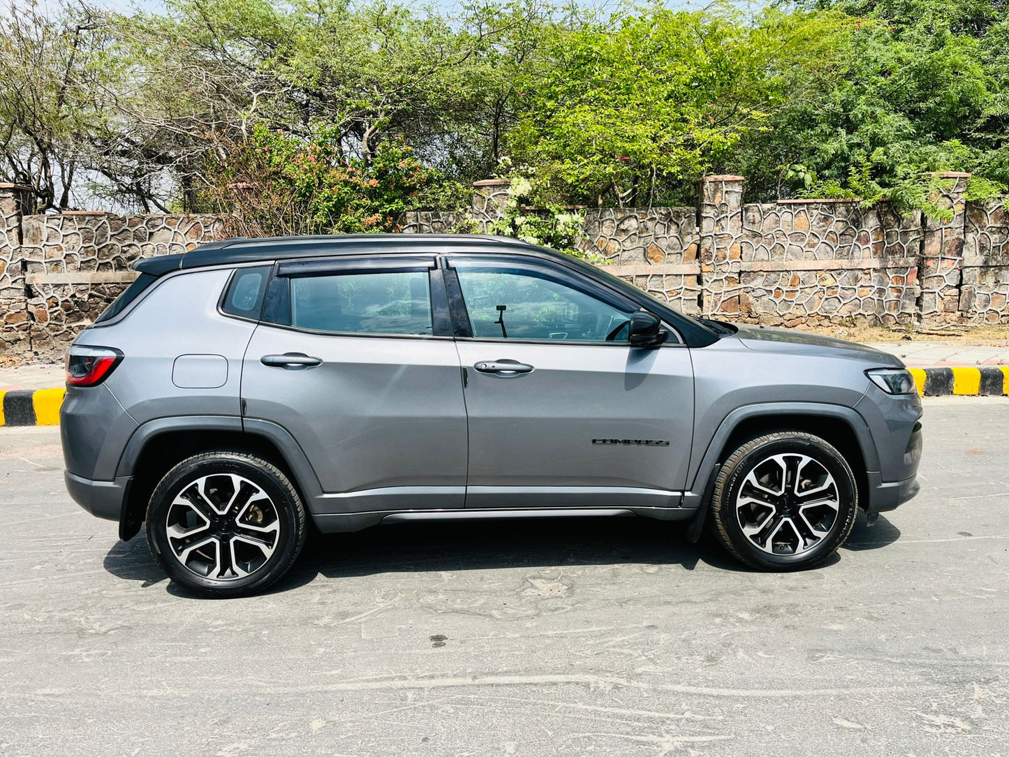 2023 Jeep Compass S Optional 4x4 Automatic Diesel | Panoramic Sunroof | 1st Owner | September 2023 Model | Silver Colour | UK Registration | Premium SUV in Karol Bagh Delhi