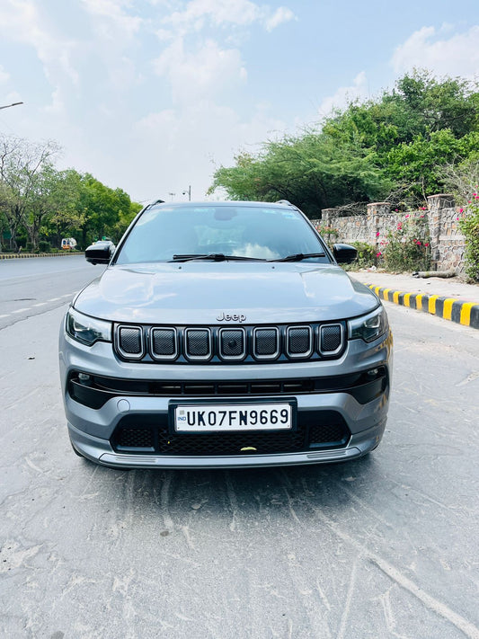 2023 Jeep Compass S Optional 4x4 Automatic Diesel | Panoramic Sunroof | 1st Owner | September 2023 Model | Silver Colour | UK Registration | Premium SUV in Karol Bagh Delhi