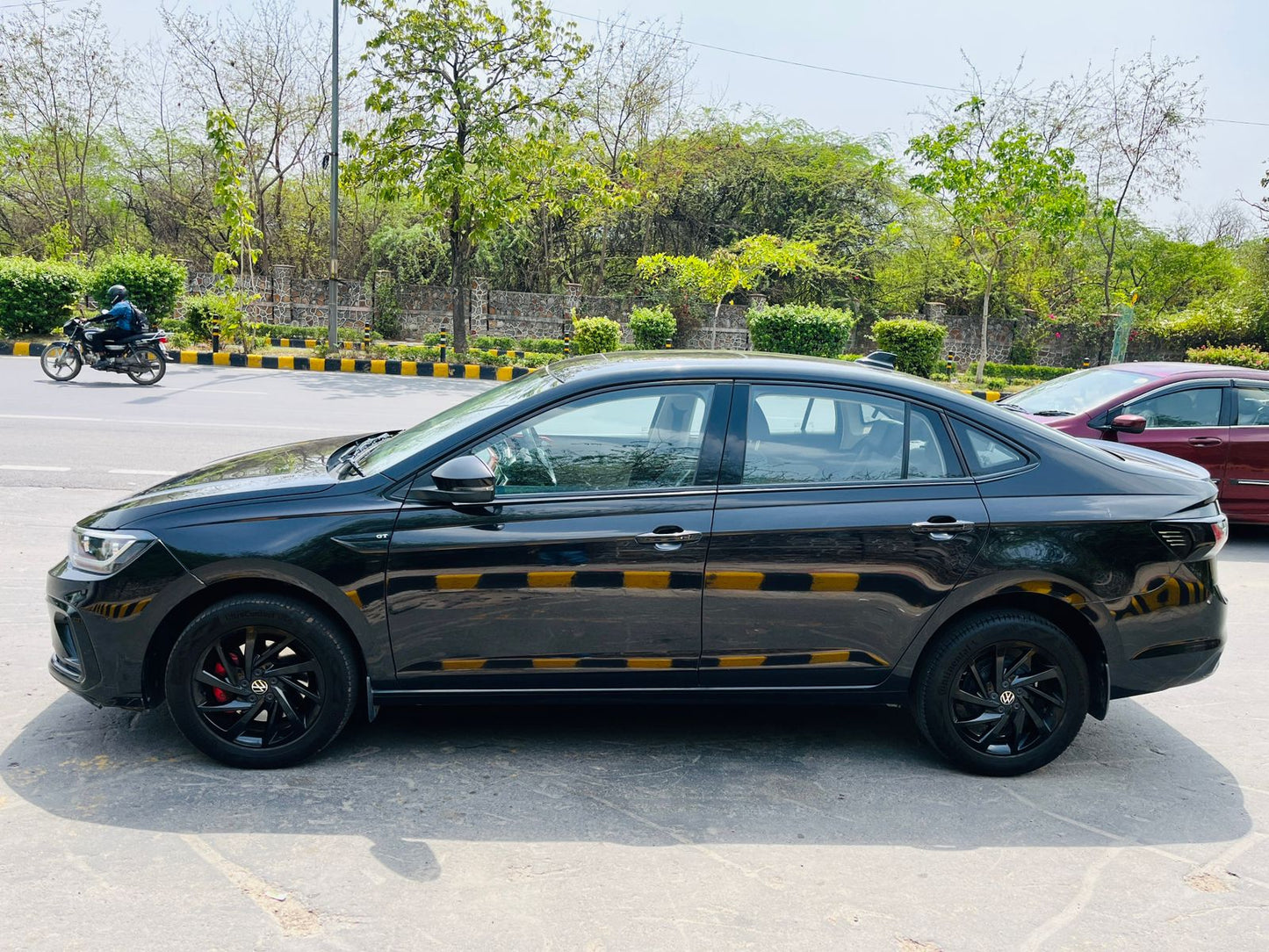 2023 Volkswagen Virtus GT Plus 1.5 TSI DSG Automatic | Pearl Black | Carzvilla