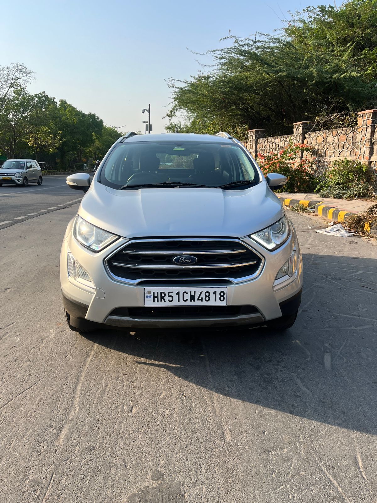 2019 Ford EcoSport Titanium Diesel | HR51 Registered | 68,000 KM Driven | Silver |