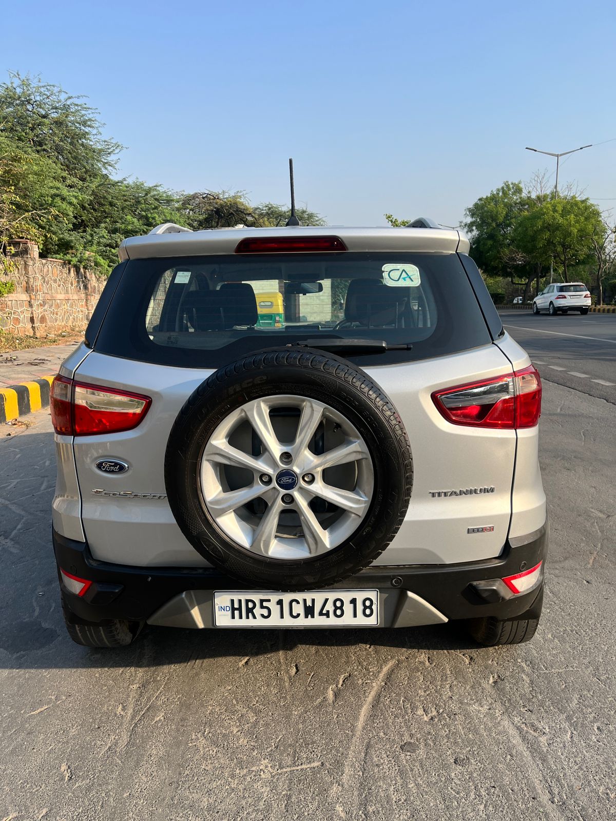 2019 Ford EcoSport Titanium Diesel | HR51 Registered | 68,000 KM Driven | Silver |