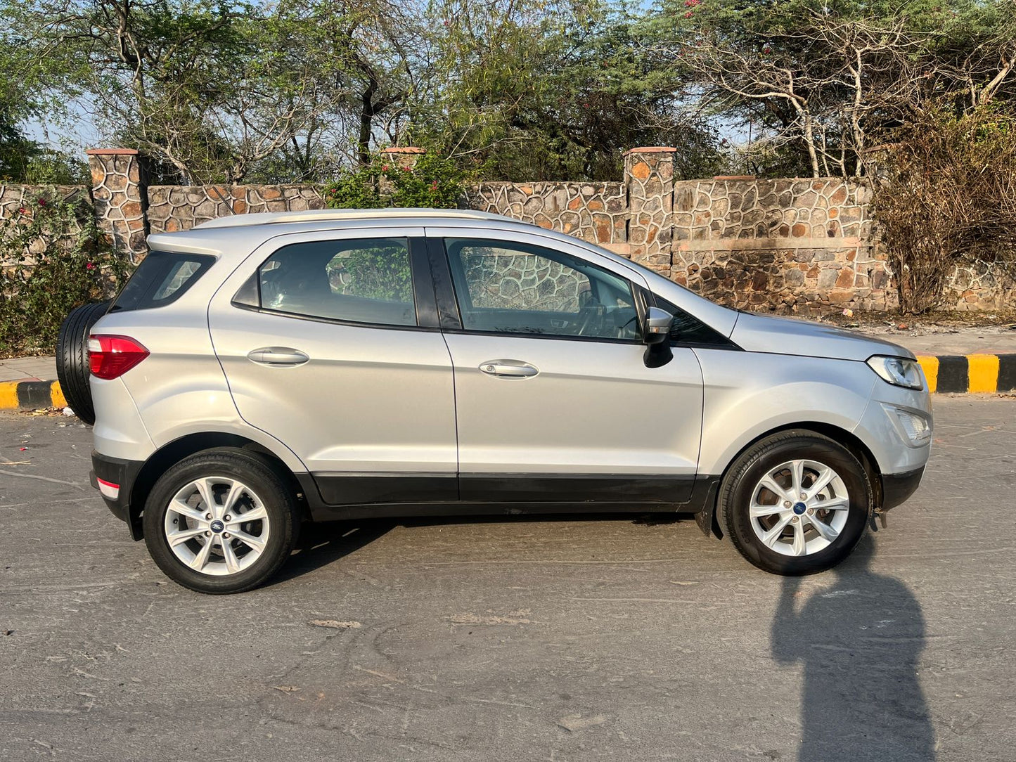 2019 Ford EcoSport Titanium Diesel | HR51 Registered | 68,000 KM Driven | Silver |