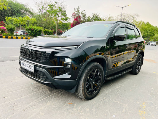 2026 Tata Safari Accomplished X+ Dark Edition Diesel Automatic | 1st Owner | Company Warranty | HR Registration