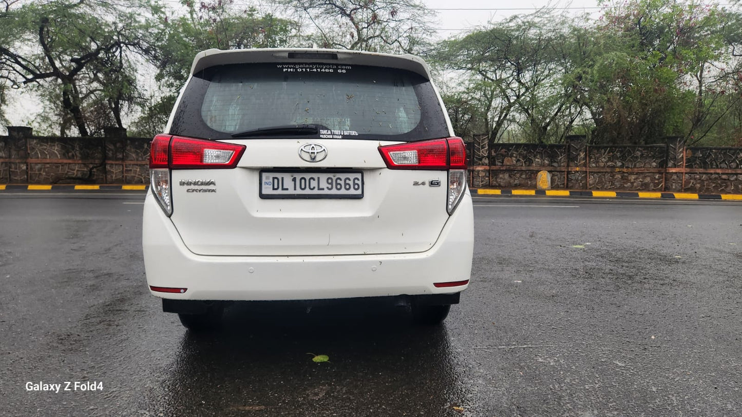 2019 Toyota Innova Crysta GX Diesel Manual | 99,000 KM | Delhi Registered | Carzvilla