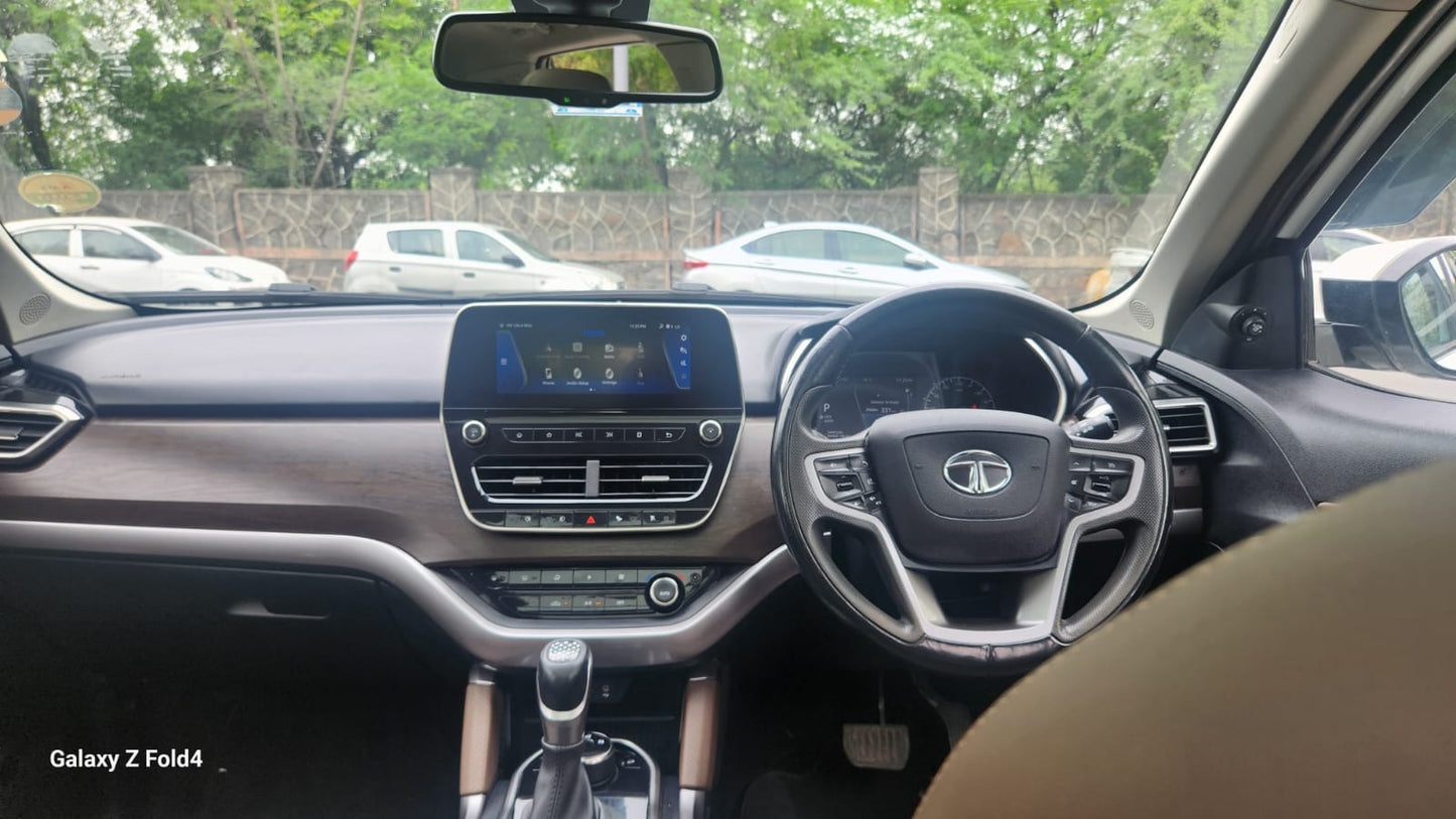 2021 Tata Harrier XZA+ BS6 Diesel Automatic | 1st Owner | Panoramic Sunroof | Delhi Registered | Carzvilla