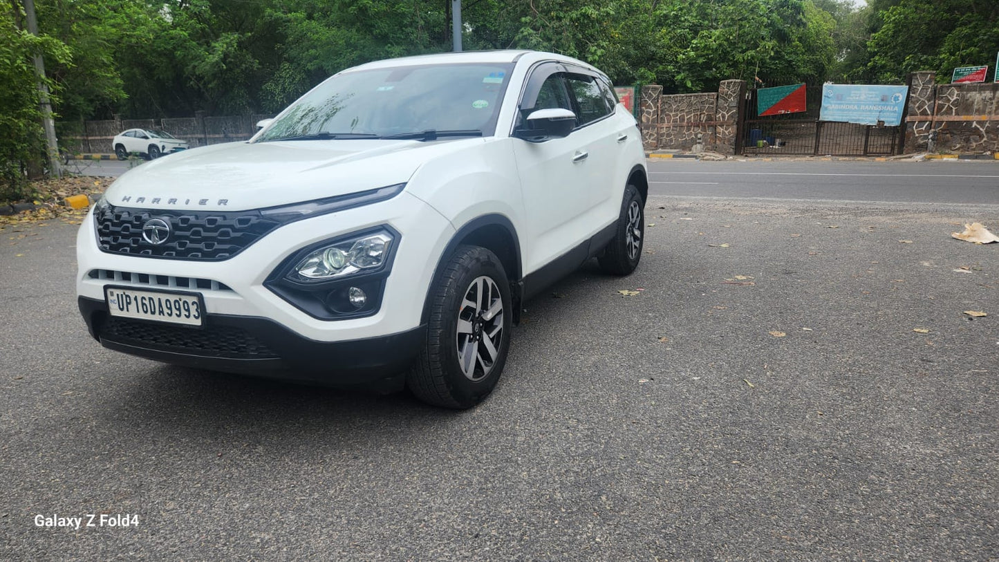 2021 Tata Harrier XZA+ BS6 Diesel Automatic | 1st Owner | Panoramic Sunroof | Delhi Registered | Carzvilla